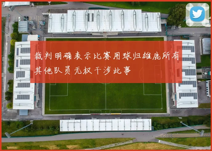 裁判明确表示比赛用球归雄鹿所有其他队员无权干涉此事